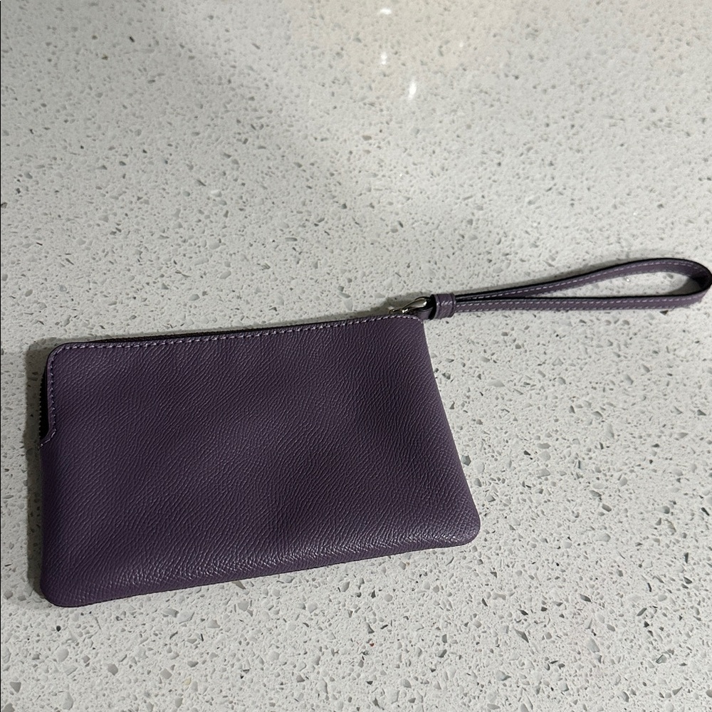 Coach Corner Zip Wristlet - Picture 6 of 8